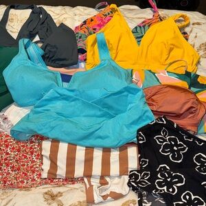 Colorful Women's Bikini Set LOT/BUNDLE Multiple Different Brands READ